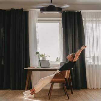 VENTILADOR TECHO U.BLUE ALTANO 7042B RETRACT DC.WI