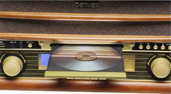 TOCADISCOS DENVER MCR-50MK3 ALT. INT. CD USB