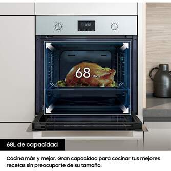 HORNO SAMSUNG NV68A1170BS 60CM INOX PIROL