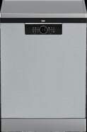 Lavavajillas Beko BDFN26441X - Clase C, 6 programas, 14 cubiertos capacidad, 46 dB, Inox