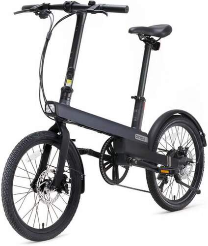 Bicicleta Eléctrica Xiaomi Qicycle C2 - 150W 36V 7.5Ah, 8 Velocidades, Kendra 20", Aluminio, Negra