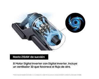 ASPI. ESCOBA SAMSUNG VS20C9542TN/WA MASCOTAS JET95