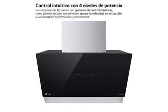 CAMP. LG HCEZ2428B 60CM 630m3h CRISTAL INCLINADA