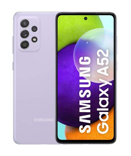 Samsung Galaxy A52 Violeta 6/128GB - 6.5" FHD+ 90Hz, OctaCore 2.3Ghz, 64+12+5+5/32Mpx, 4500mAh