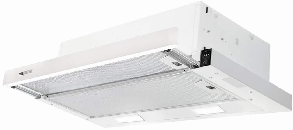 Campana Telescópica Mepamsa Ecoline 60 - 60cm, 300m3/h, Blanco