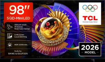 TV TCL 98%%%quot; 98C7L UHD SQDMINILED GOOGLETV 144HZ B%%%amp;O