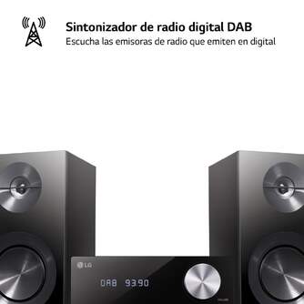 CADENA LG CM2460 100W USB BLUET SMARTPHONE FLAC