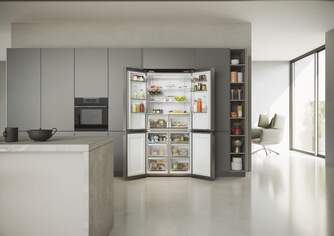 FRI. HAIER HCR5919ENMP 190x90x65 4P NF INOX DSP