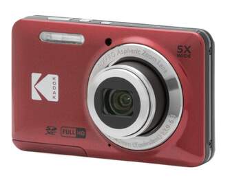 CAMARA KODAK CAMARA FZ55 ROJA 16MP ZOOM OPTICO X5