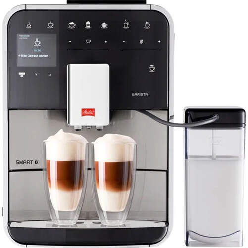 Cafetera Superautomática Melitta Barista T Silver - 15 Bar, 1,8 L, 2 Surtidores, Plata