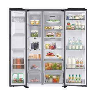 FRI. SAMSUNG RS80F66KCTEF 179x92 DISP INOX