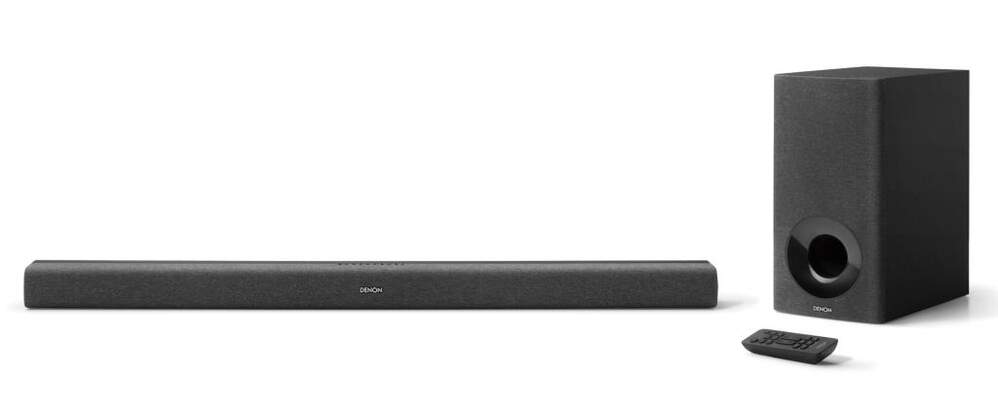 Barra Sonido Denon DHT-S416 - 2.1ch, Subwoofer, Chromecast, Bluetooth, WiFi, HDMI ARC