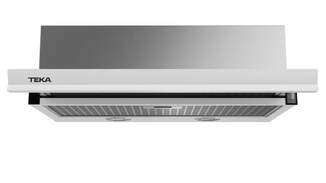 Campana Telescópica Teka CNL6415WH - A, 385m3/h, 2 Velocidades+Turbo, Doble Turbina EcoPower