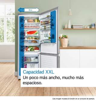 FRICOM. BOSCH KGN86VIEA 186x86x81 NF INOX