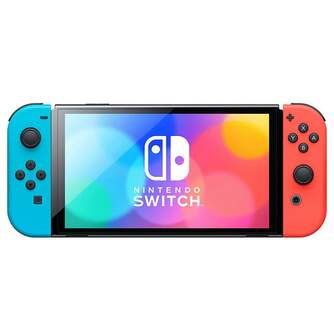 CONSOLA NINTENDO SWITCH OLED AZUL/ROJA NEON