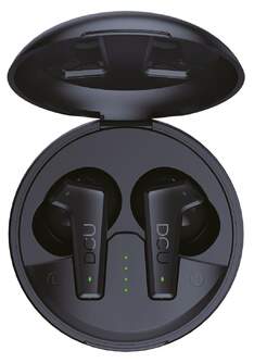 AURICULARES DCU EARBUDS BT CANCELACION RUIDO NEGRO