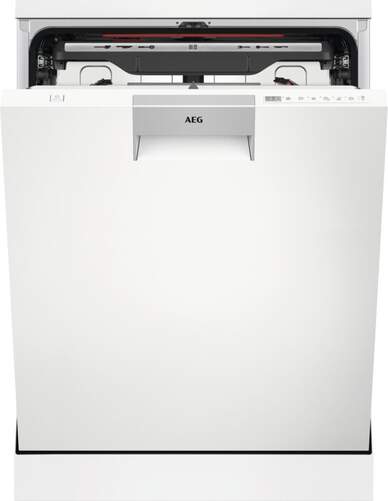 Lavavajillas AEG FFB75717PW - 3ª Bandeja, 14 Cubiertos, 44 dB, Clase B, Blanco