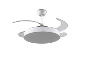 Ventilador Techo FM VT-Senza - Motor DC, Aspas Plegables 107cm, Mando, Temporizador