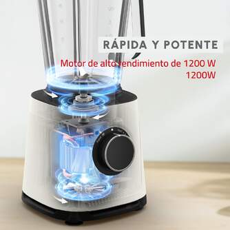BATID. VASO MOULINEX LM77 1200W 2L CRISTAL POWELIX