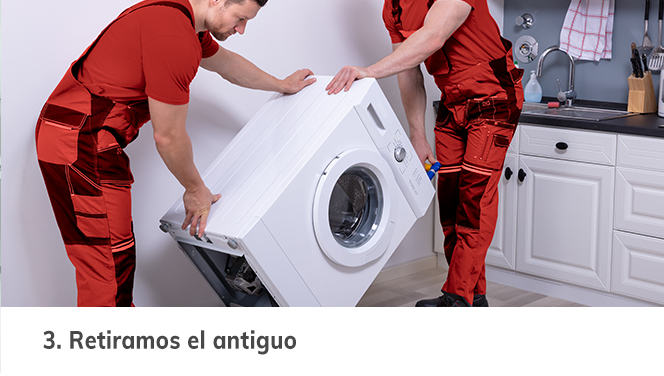 Te retiramos el antiguo