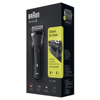 AFEITA. BRAUN 300S BLACK SERIE3