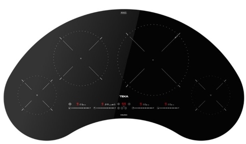 Placa Inducci&oacute;n Teka IKC94628MST - 4 Zonas, 7200 W, 9 Potencias, Negro