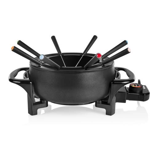 Fondue Tristar FO1107 - 1&#39;5 L, 1000 W, Acero Inoxidable