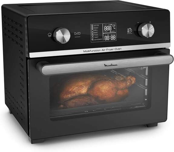 Freidora Aire Moulinex AL606820 - 20 L, 10 Programas, Horno, Negro