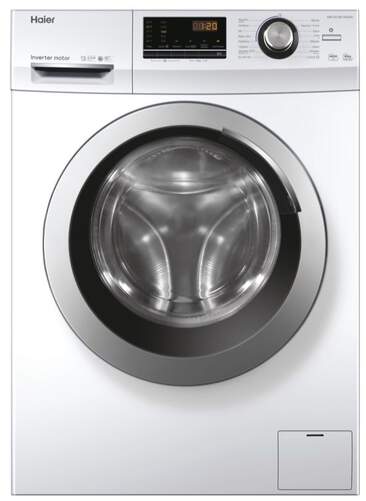 Haier HW100BP14636 Lavadora 10kg Clase A - 1400r, Inverter, 16 Programas, Antibacterias