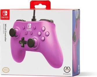 MANDO POWER A SWITCH CON CABLE GRAPE PURPLE