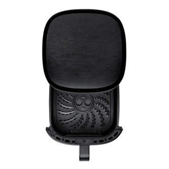 FREIDORA AIRE FLAMA 644FL 6L 1500W VENTANA DIG NGR