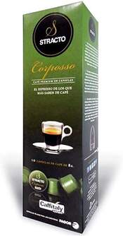 PACK 8ESTUCHES DE 10CAPSUL.STRACTO CORPOSSO 117050