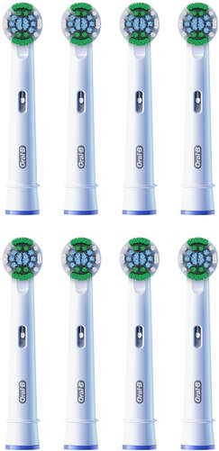 Accesorio Oral-B EB20RX-8 Precision Clean - 8 Unidades, Blanco