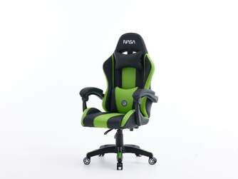 SILLA GAMING NASA SPIRIT NEGRO VERDE  