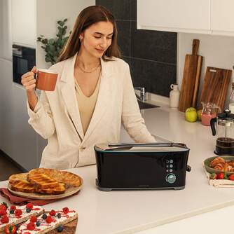 TOST. CECOTEC TOAST%%%amp;TASTE 2R LARGO NEGRO 2180