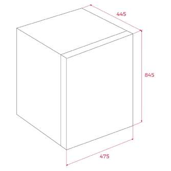 FRI. TEKA RSR10138 85x48 1P BCO TATOP 113320003