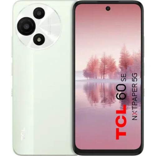 Smartphone TCL 60 SE 5G T613K 8/256 GB Verde - 6,7", Android 15, 5200 mAH, Cámara doble 50 MP