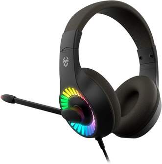 TECLADO RATON AURICULAR ALF. KROM KIT KENYA GAMING