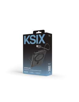 POWERBANK KSIX 10K MAGSAFE  USBC CAB C INT 22,5W
