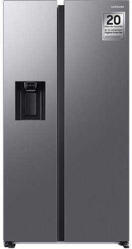 Frigorífico Americano Samsung RS68CG885DS9/EF - Clase D, 634L, TwinCooling, Dispensador, con toma
