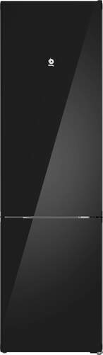 Frigorífico Combi Balay 3KFD855NI - 203x60cm, 368 litros, No Frost, Clase D, Cristal Negro