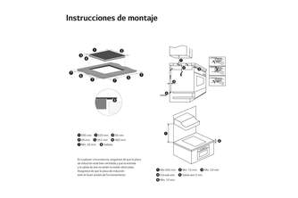 ENCIM. LG CI5Z2420BN 3F INDUCCI%%%#211;N SERIE 500