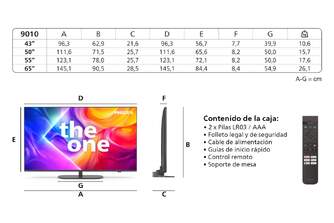 TV PHILIPS 65%%%quot; 65PUS9010 UHD QLED STV AMBILI 120HZ