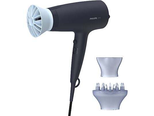 Secador Philips BHD360/20 - 2100 W, con difusor, i&oacute;nico, azul martino