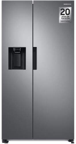 Frigorífico Americano Samsung RS67A8810S9/EF - Clase F, 634L, Smart Conversion, Dispensador, Inox