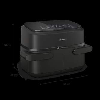 FREIDORA AIRE PHILIPS NA150/00 7,1L 2450W 2CESTAS