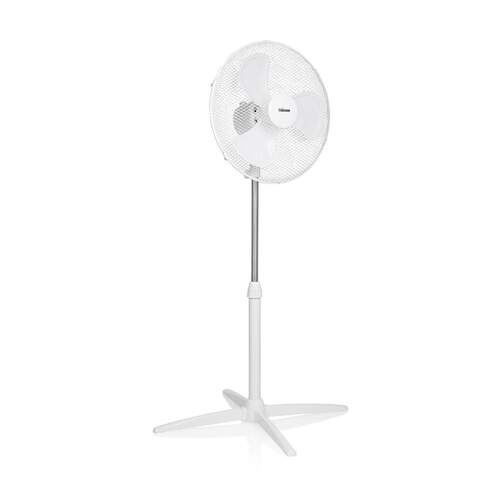 Ventilador Pie Tristar VE-5755 - 45W, Di&aacute;metro 40cm, Altura Regulable 115cm, 3 Velocidades, Blanco