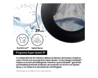 LVD.SEC. SAMSUNG WD11DG6B85BEU3 11/6KG 1400RPM