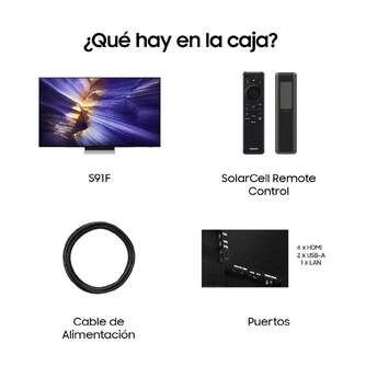 TV SAMSUNG 77%%%quot; TQ77S91F UHD OLED SMART TV 144HZ