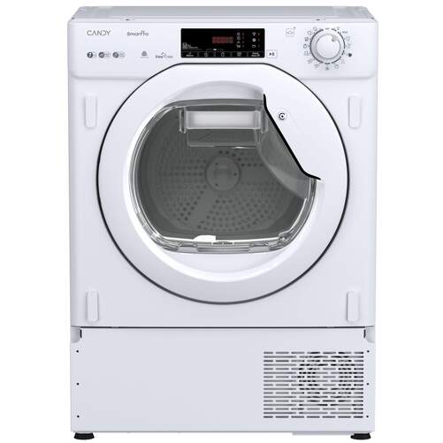Secadora Bomba de calor Candy BCTDH7A2TES - 7 kg, 16 programas, inicio retrasado 24h, Clase F